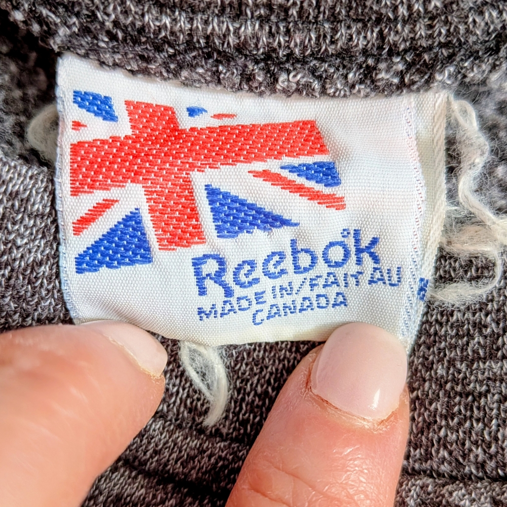 Vintage Reebok Crewneck Sweatshirt – Made in Canada – Grey - Picture 5 of 5
